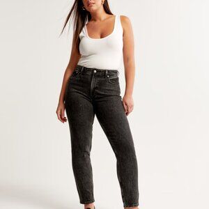 Abercrombie and Fitch Curve Love High Rise Mom Jean
